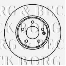 BBD4141 BORG & BECK Тормозной диск