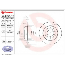 BS 7765 BRECO Тормозной диск