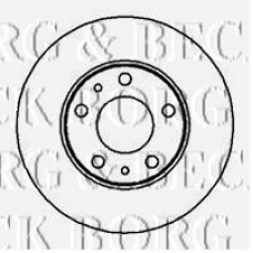 BBD5093 BORG & BECK Тормозной диск