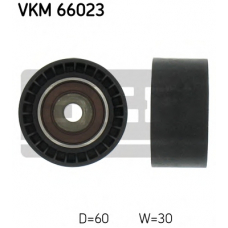 VKM 66023 SKF Паразитный / ведущий ролик, поликлиновой ремень