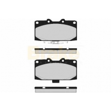 PA1694 BRAKE ENGINEERING Комплект тормозных колодок, дисковый тормоз