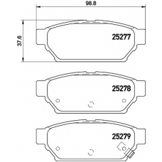 MDB3229 MINTEX Комплект тормозных колодок, дисковый тормоз