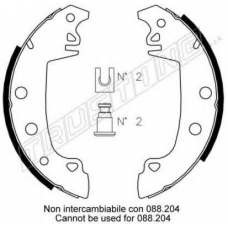 079.187 TRUSTING Комплект тормозных колодок