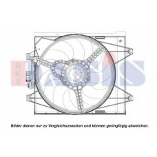 088410N AKS DASIS Вентилятор, охлаждение двигателя