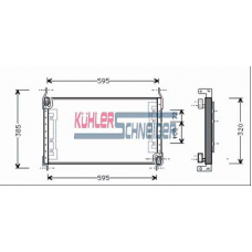 1720281 KUHLER SCHNEIDER Конденсатор, кондиционер