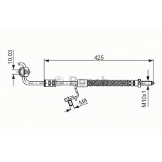 1 987 476 566 BOSCH Тормозной шланг