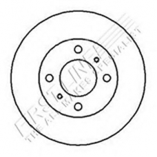 FBD867 FIRST LINE Тормозной диск