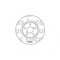 DF3091 TRW Тормозной диск