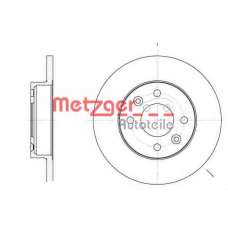 6067.00 METZGER Тормозной диск
