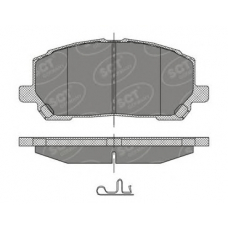 SP 399 SCT Комплект тормозных колодок, дисковый тормоз