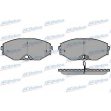 AC0581357D AC Delco Комплект тормозных колодок, дисковый тормоз