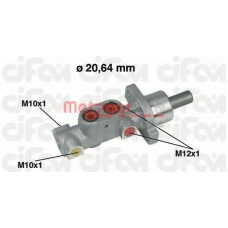 202-357 METZGER Главный тормозной цилиндр