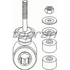 206 942 TOPRAN Ремкомплект, соединительная тяга стабилизатора