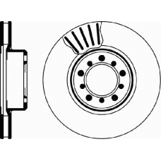 MDC450 MINTEX Тормозной диск