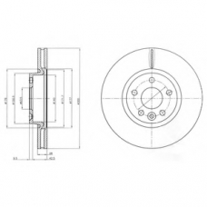 BG4094C DELPHI Тормозной диск