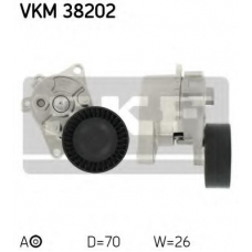 VKM 38202 SKF Натяжной ролик, поликлиновой  ремень