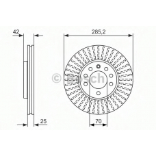 0 986 479 946 BOSCH Тормозной диск