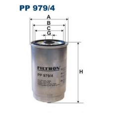 PP979/4 FILTRON Топливный фильтр