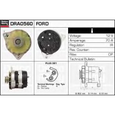 DRA0560 DELCO REMY Генератор