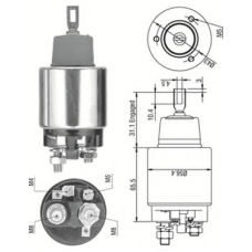 940113050269 MAGNETI MARELLI Тяговое реле, стартер