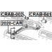 CRAB-041 FEBEST Подвеска, рычаг независимой подвески колеса