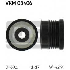 VKM 03406 SKF Механизм свободного хода генератора