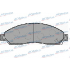 AC873381D AC Delco Комплект тормозных колодок, дисковый тормоз