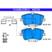 13.0460-2726.2 ATE Комплект тормозных колодок, дисковый тормоз