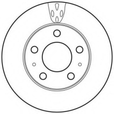562630JC JURID Тормозной диск