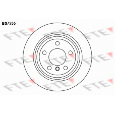 BS7355 FTE Тормозной диск