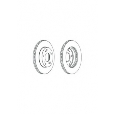 DDF1939 FERODO Тормозной диск