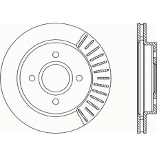 BDR1185.20 OPEN PARTS Тормозной диск