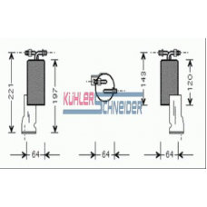 8931401 KUHLER SCHNEIDER Осушитель, кондиционер