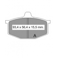 831580 Vema Комплект тормозных колодок, дисковый тормоз