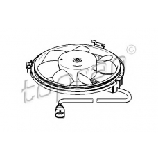 111 439 TOPRAN Вентилятор, охлаждение двигателя