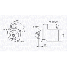 063521120410 MAGNETI MARELLI Стартер