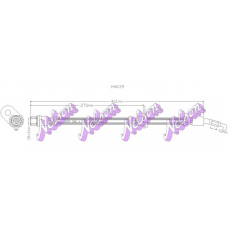 H4639 Brovex-Nelson Тормозной шланг