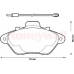 571752B BENDIX Комплект тормозных колодок, дисковый тормоз