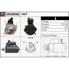 DRS8960 DELCO REMY Стартер