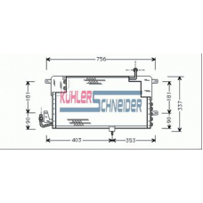 1321301 KUHLER SCHNEIDER Конденсатор, кондиционер