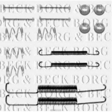 BBK6116 BORG & BECK Комплектующие, колодки дискового тормоза