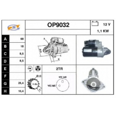 OP9032 SNRA Стартер