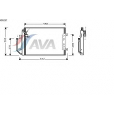 MS5257 AVA Конденсатор, кондиционер
