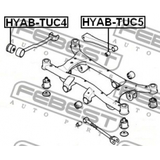 HYAB-TUC5 FEBEST Подвеска, рычаг независимой подвески колеса
