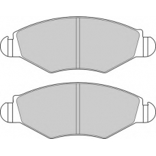DBP341378 DURON Комплект тормозных колодок, дисковый тормоз