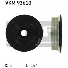 VKM 93610 SKF Ременный шкив, коленчатый вал