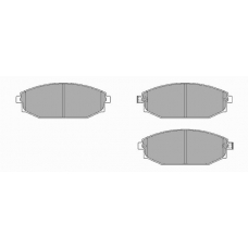 871 SIMER Комплект тормозных колодок, дисковый тормоз