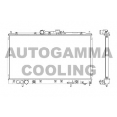 103970 AUTOGAMMA Радиатор, охлаждение двигателя