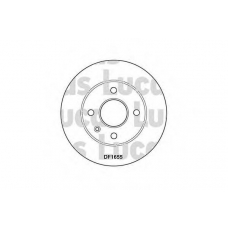 DF1655 TRW Тормозной диск