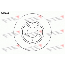 BS3641 FTE Тормозной диск